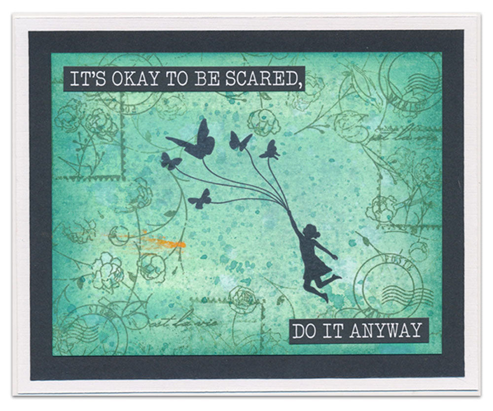 Ani's Fly Away Collection A5 Stamp Set
