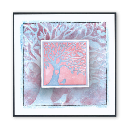 The Happy Couple - Three Way Overlay A4 Slim Stamp Set