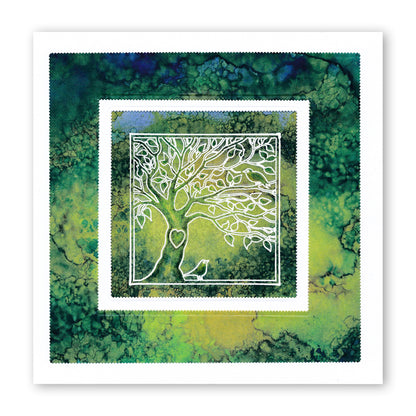 The Happy Couple - Three Way Overlay A4 Slim Stamp Set