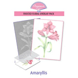 Frosted Floral Overlay Collection - Set 1 + Folder