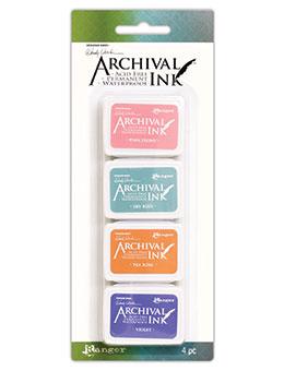 Wendy Vecchi Mini Archival Ink Pads Kit 3 - Pink Peony