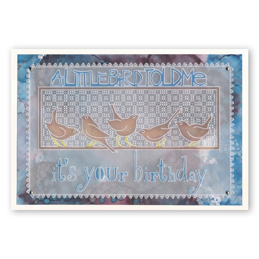 Bird Row Groovi Spacer Plate for A5 Plate Mate