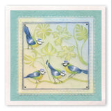 A Little Bird Quartet A5 Square Groovi Plate Set + Spacer