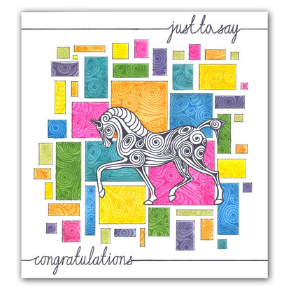 Abstract Squares 7" x 7" Stencil Collection