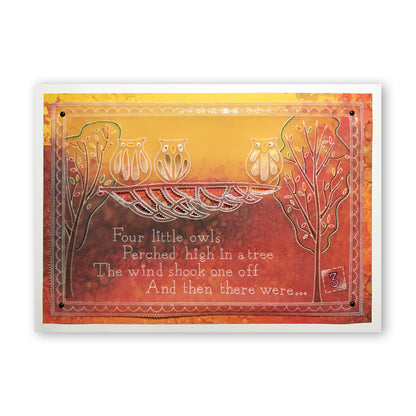 Funky Foliage & Seed Heads A6 Groovi Plate Set