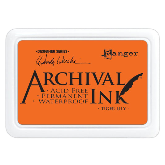 Archival Ink Pad - Tiger Lily