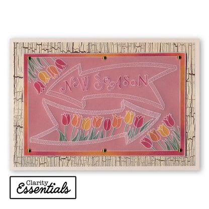 Word Chain Alphabet Groovi Border Plate Mate