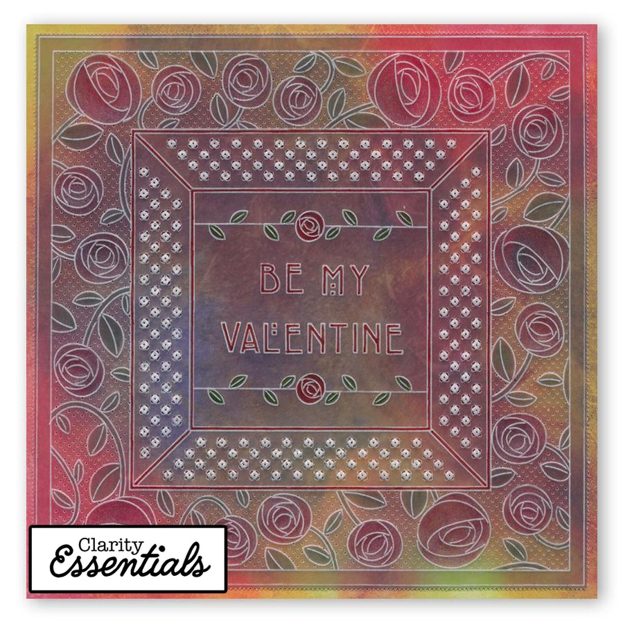 Art Nouveau Alphabet A6 Groovi Plate