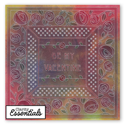 Art Nouveau Alphabet A6 Groovi Plate