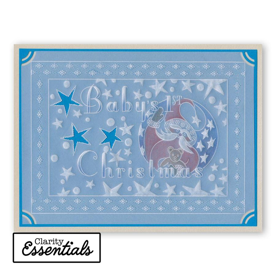 Art Deco Alphabet Groovi Border Plate Mate