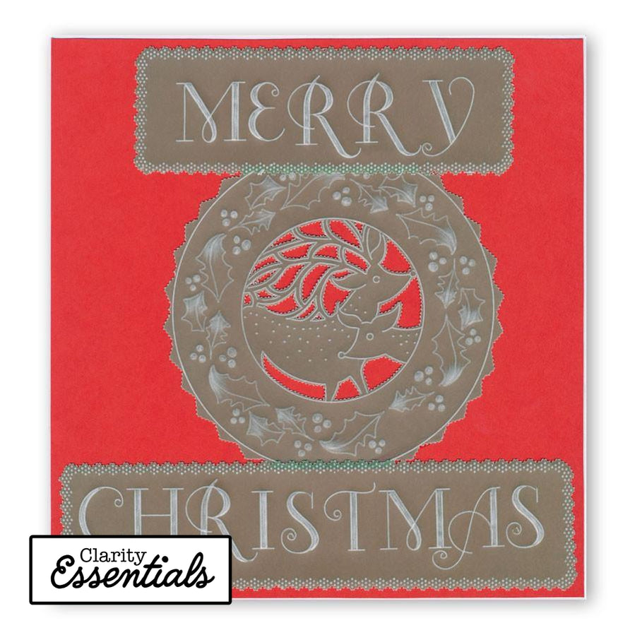 Art Deco Alphabet Groovi Border Plate Mate