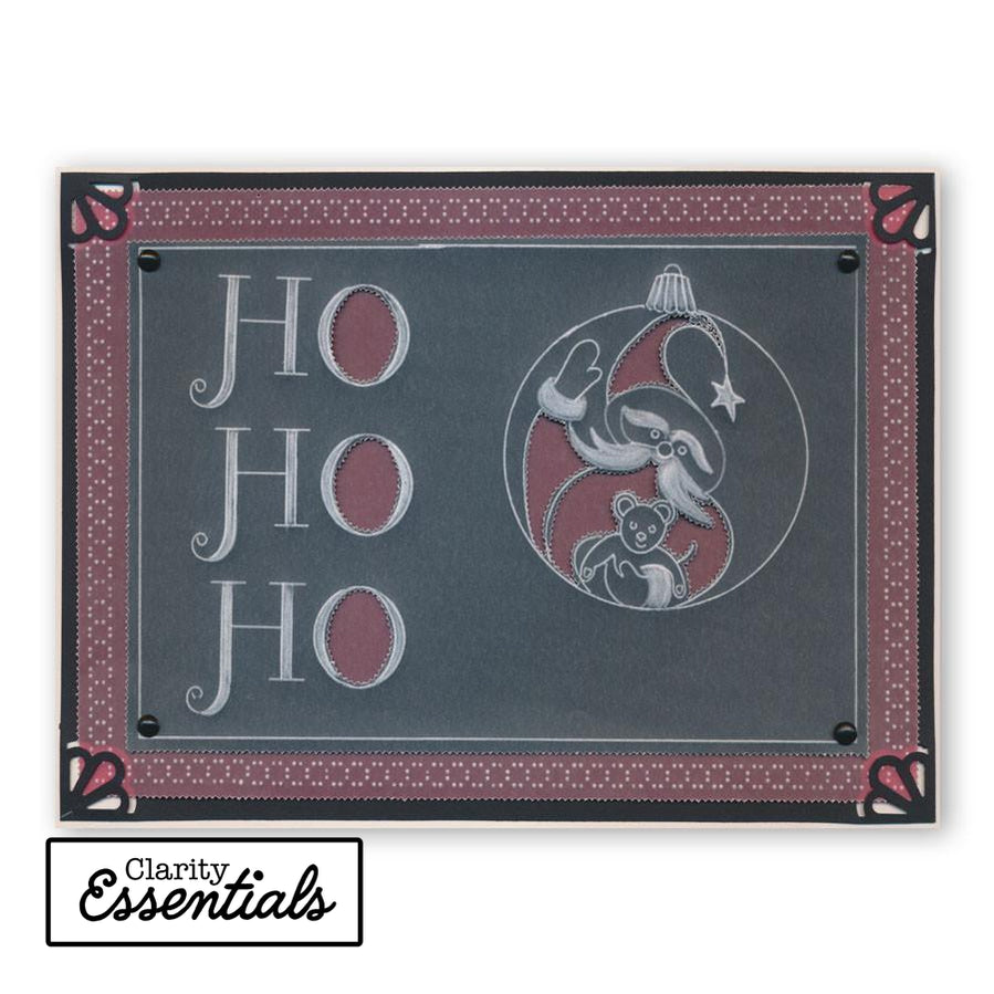 Art Deco Alphabet Groovi Border Plate Mate