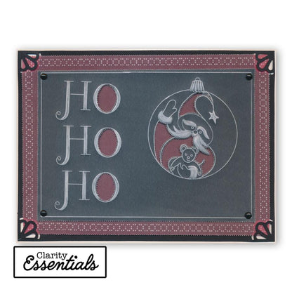 Art Deco Alphabet Groovi Border Plate Mate