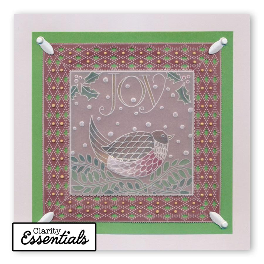 Art Deco Alphabet Groovi Border Plate Mate