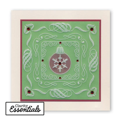 Art Deco Alphabet Groovi Border Plate Mate