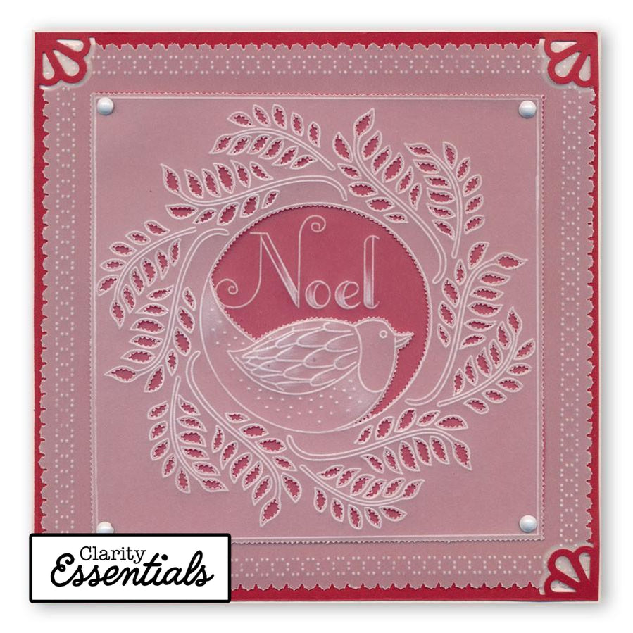 Art Deco Alphabet Groovi Border Plate Mate