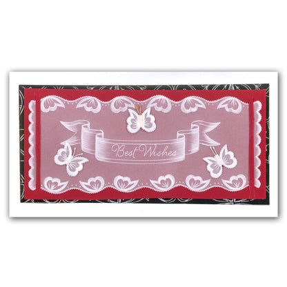 Art Deco Flowers 2 Groovi Border Plate