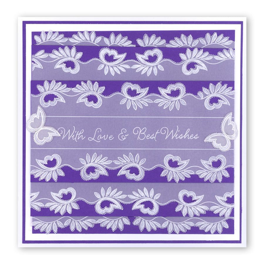 Art Deco & Ocean Swirls Groovi Border Plate Set