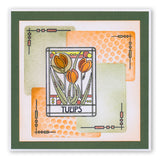 Art Nouveau Snowdrops & Tulips A5 Stamp Set