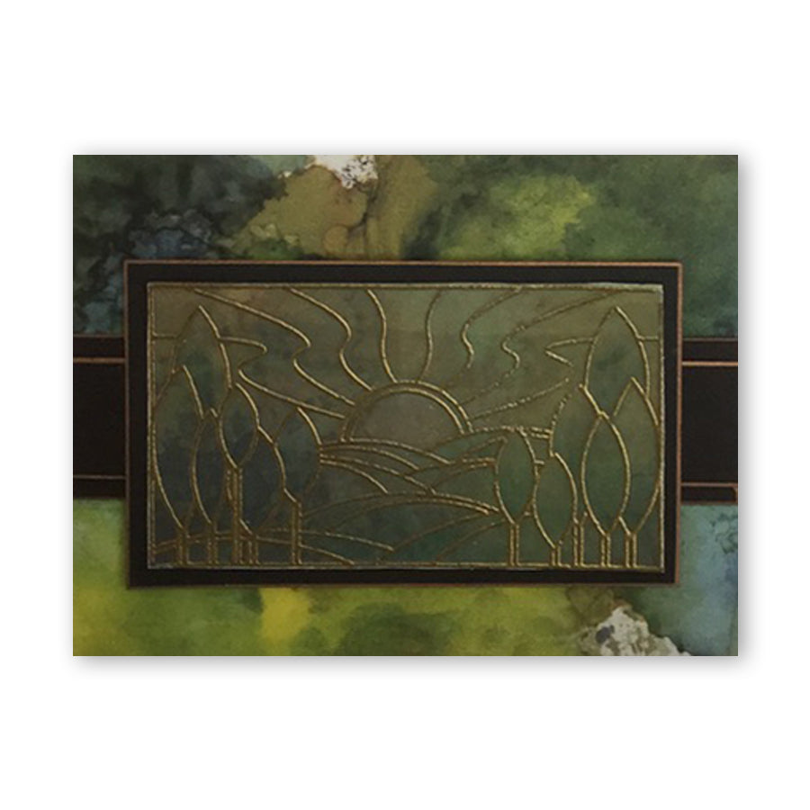 Art Nouveau Congratulations & Thinking of You A5 Stamp Set