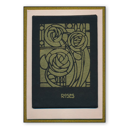 Art Nouveau Eden Roses A5 Stencil