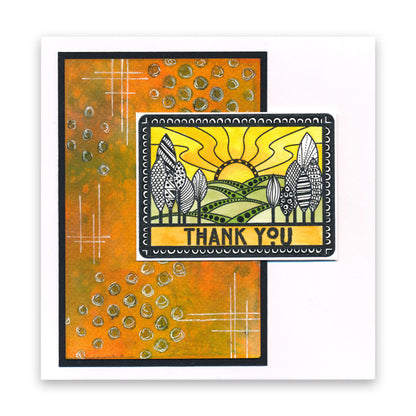 Art Nouveau Congratulations & Thinking of You A5 Stamp Set
