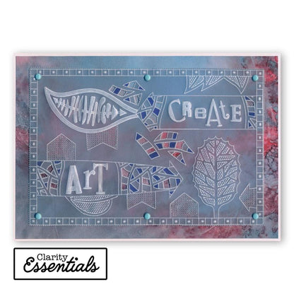 Word Chain Alphabet Groovi Border Plate Mate