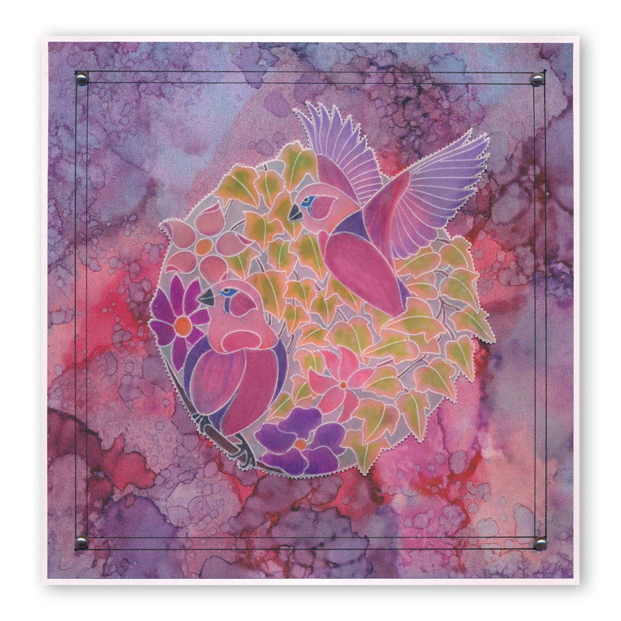 Autumn Rounds A5 Square Groovi Plate Set