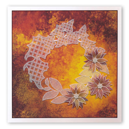 Autumn Rounds A5 Square Groovi Plate Set