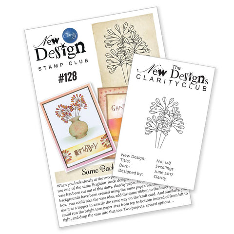 New Design Stamp Club Back Issue - 128 - Seedlings
