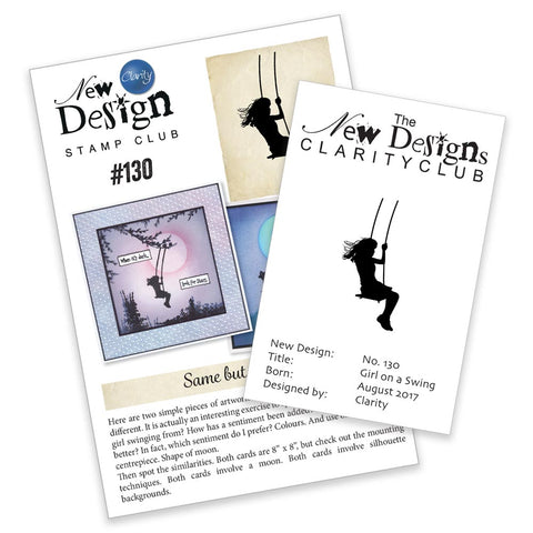 New Design Stamp Club Back Issue - 130 - Girl on a Swing