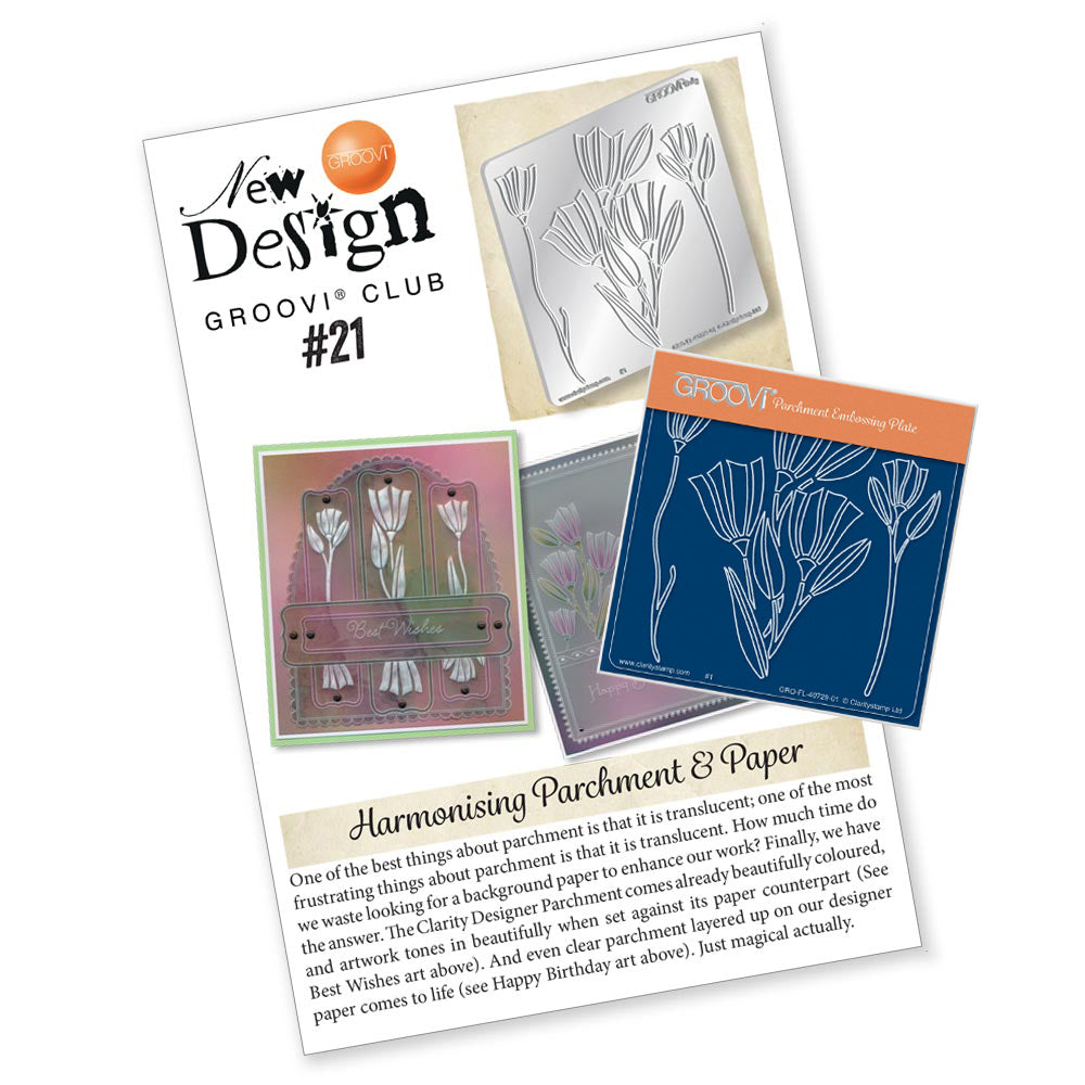 New Design Groovi® Club Back Issue - 21 - Petals