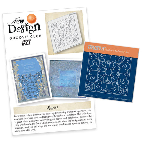 New Design Groovi® Club Back Issue 27 - Wrought Iron Sq