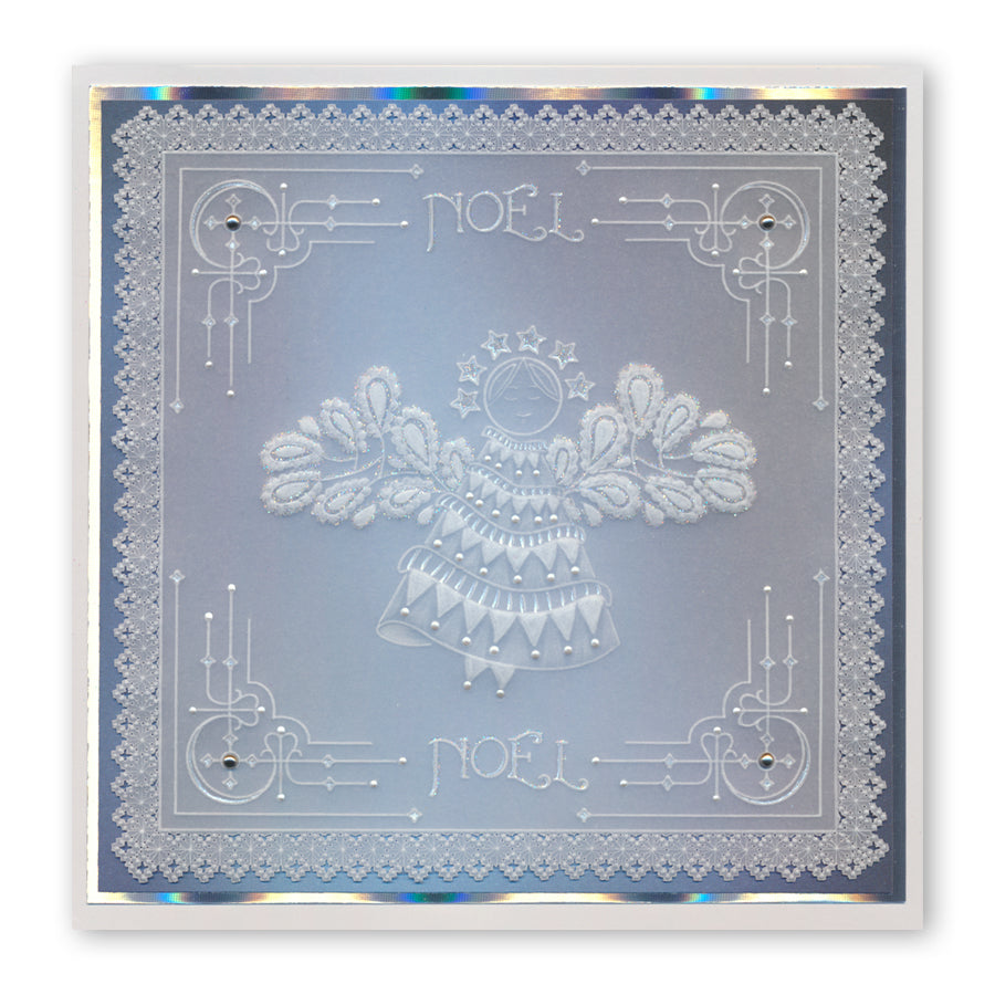 Barbara's Christmas Tree Sampler A4 Square Groovi Plate