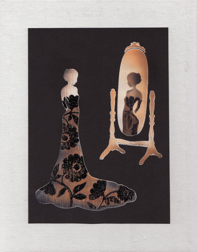 NDSC 04 Mirror Image A5 Stencil