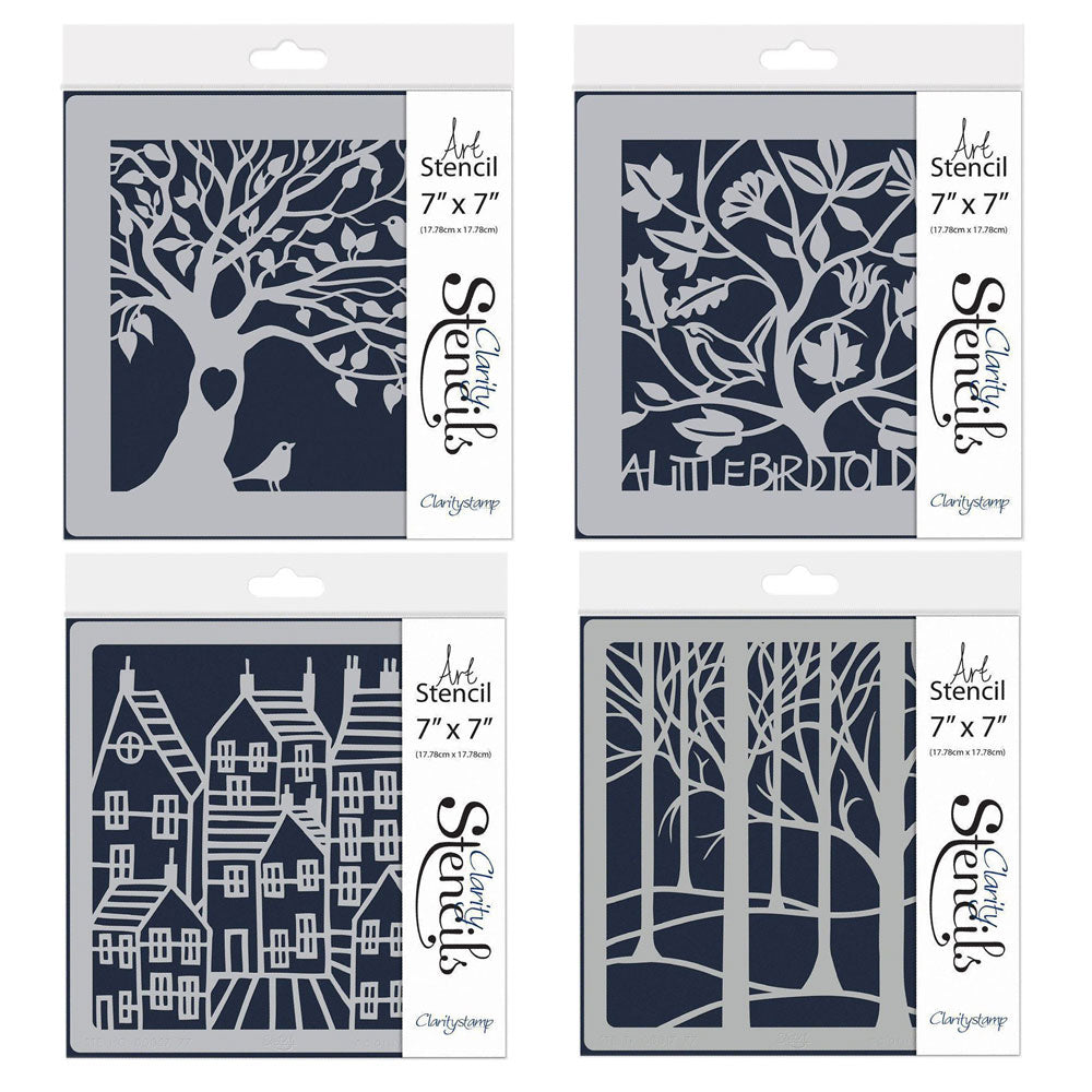 Barbara's Favourites 7" x 7" Stencil Collection