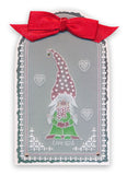 Barbara's Christmas Güd Gnome and Sentiments A6 Square