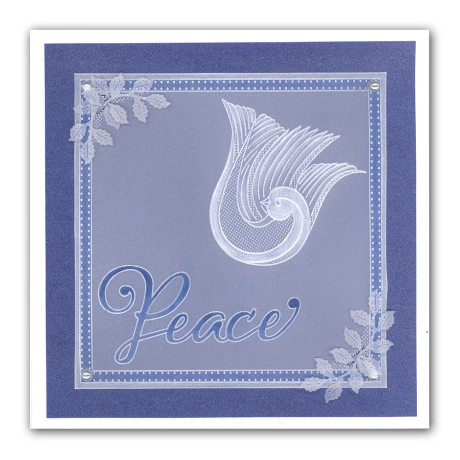 Nested Circles & Squares A5 Square Groovi Plate Set