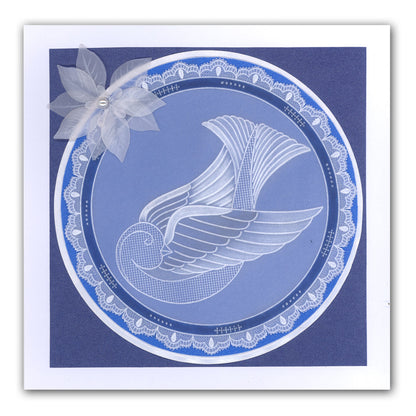 Nested Circles & Squares A5 Square Groovi Plate Set