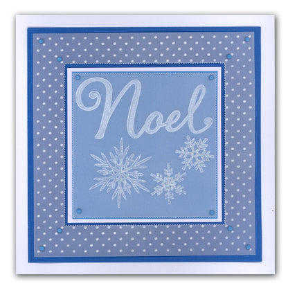 Nested Circles & Squares A5 Square Groovi Plate Set