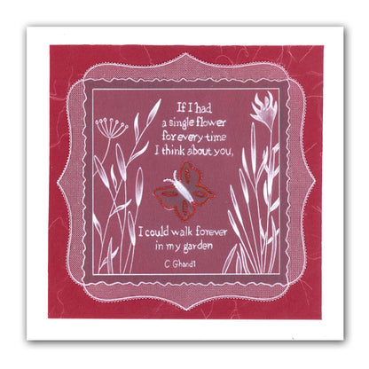 Nested Deckle Circles & Squares A5 Square Groovi Plate Set