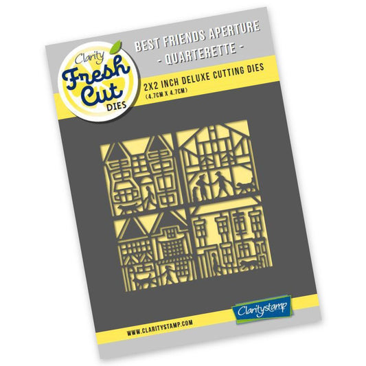 Best Friends Quarterette - Aperture Clarity Fresh Cut Die