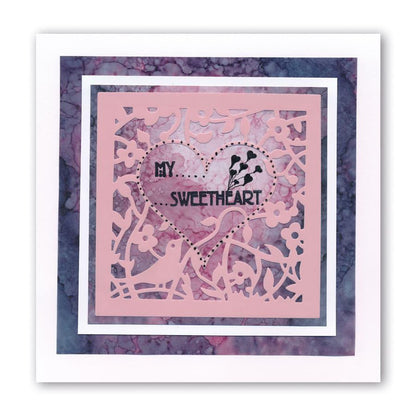 Bird Heart Sprig Clarity Fresh Cut Die