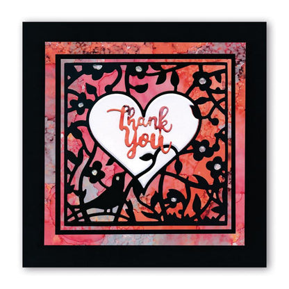 Bird Heart Sprig Clarity Fresh Cut Die