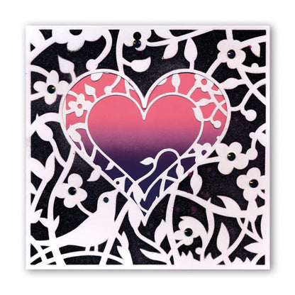 Bird Heart Sprig Clarity Fresh Cut Die