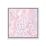 Try Out Your Wings - Three Way Overlay A4 Stamp Set