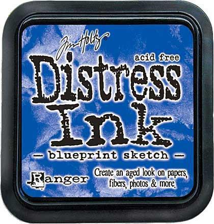 Distress Ink Pad - Blueprint Sketch