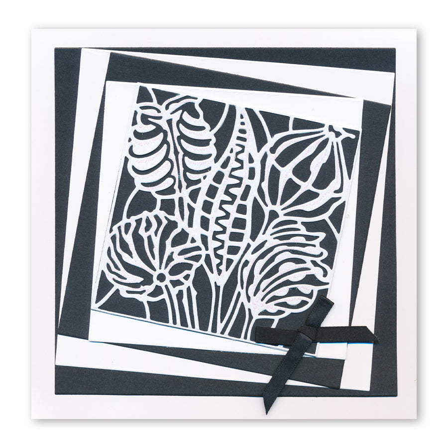 Wild Seed Heads Aperture Clarity Fresh Cut Die