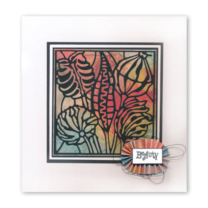 Wild Seed Heads Aperture Clarity Fresh Cut Die