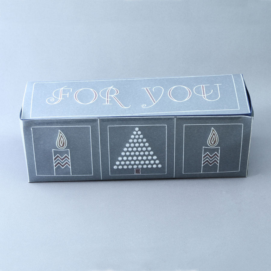 Christmas Cube Box A4 Groovi Tem-plate